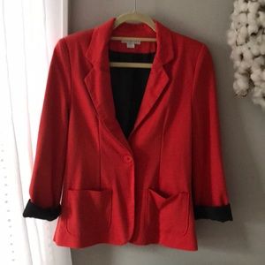 Red blazer